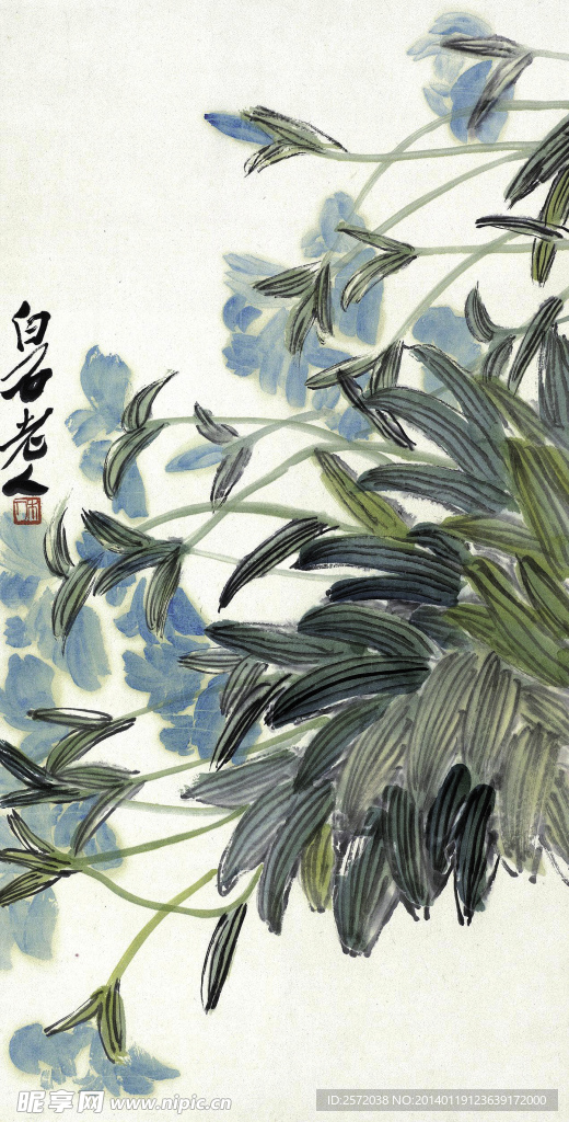 齐白石国画