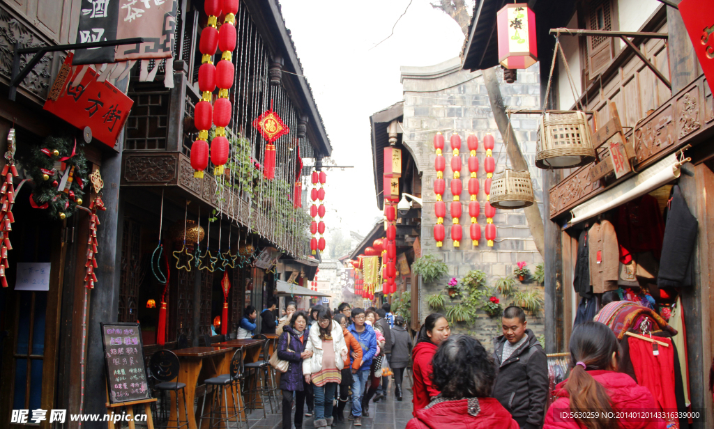 成都旅行 锦里