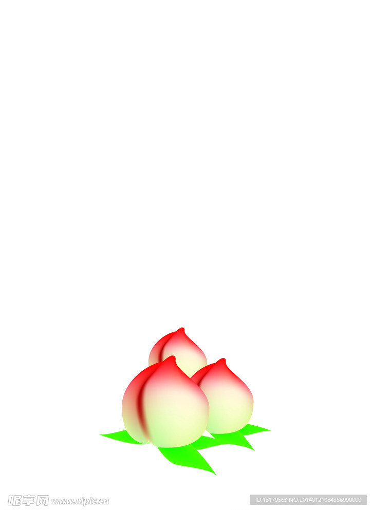 矢量桃子