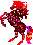 马花纹