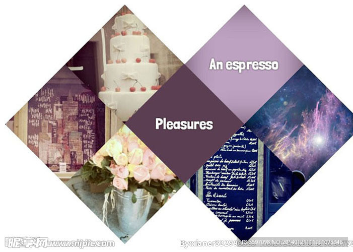 css3菱角菜单效果