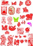传统剪纸图案