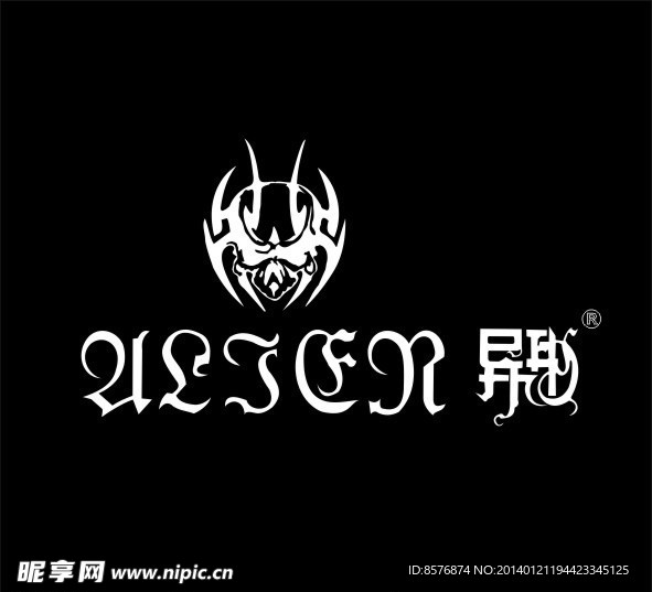 异形男装标志