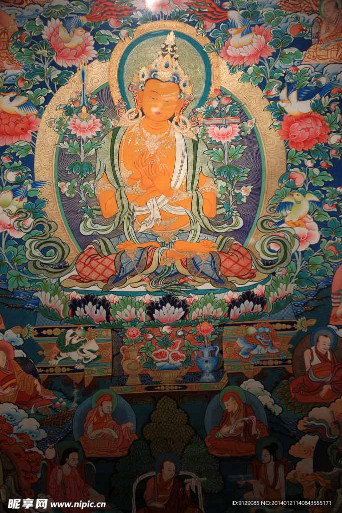 青海藏文化馆壁画