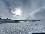 实拍雪地 雪山