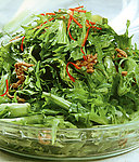 肉丝拌苦苣