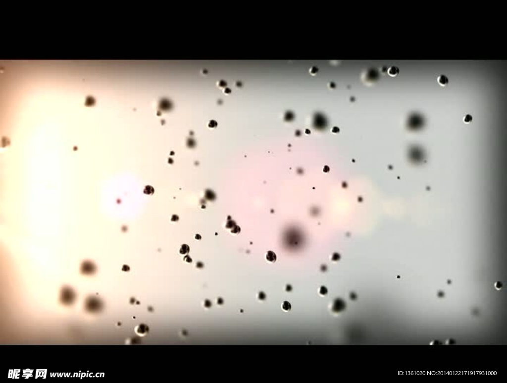 空间粒子视频素材