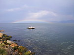 洱海雨后双拱彩虹