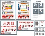 消防灭火器平面图电梯