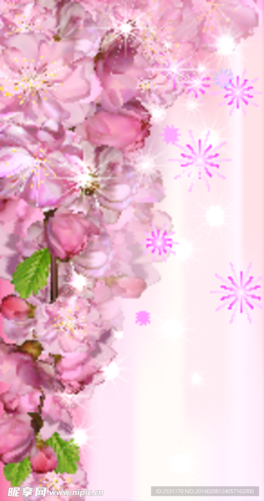 手绘花卉