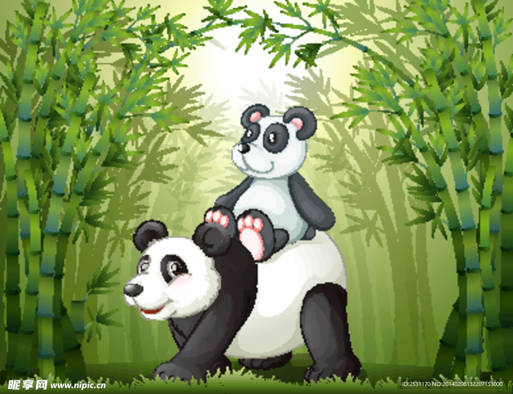 熊猫竹子
