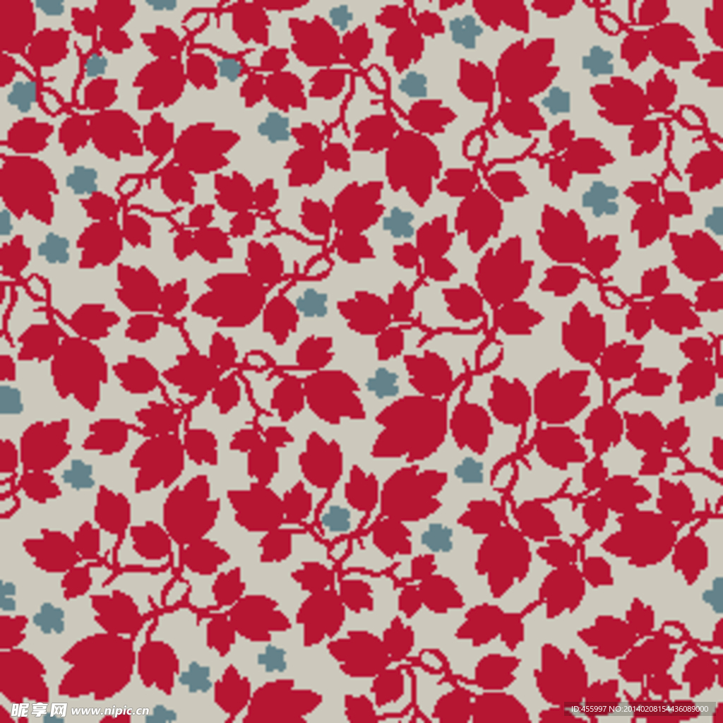 卡通树叶背景底纹