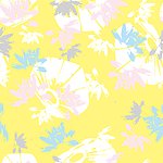 卡通抽象花朵花纹底纹