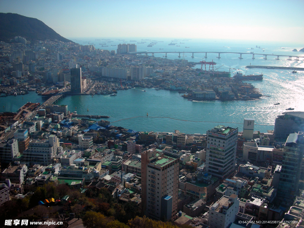 韩国 釜山 城市风景