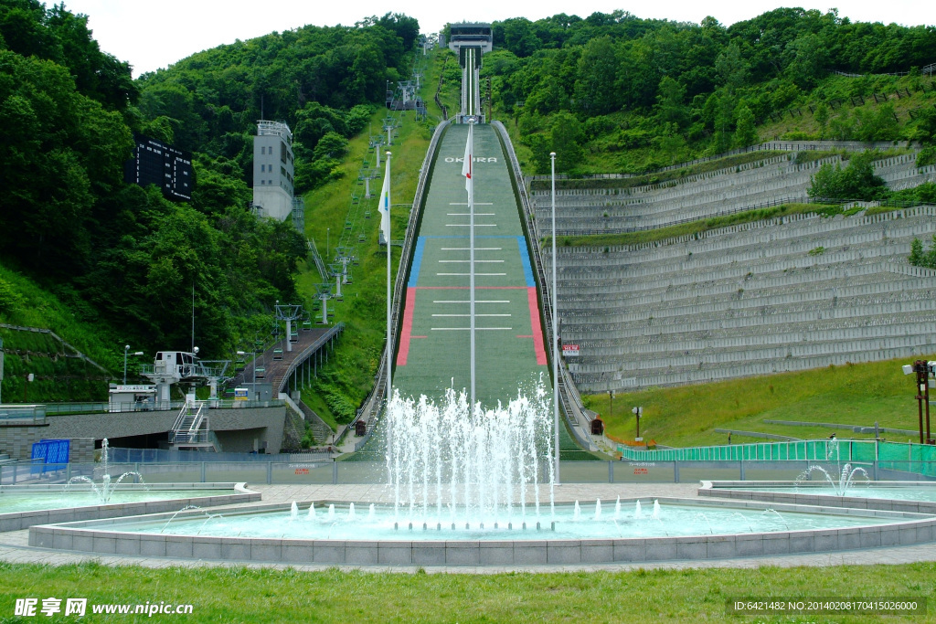 日本札幌城市风景