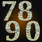 钻石字体7890