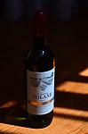 阴影下的白葡萄酒