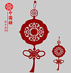中国结 矢量中国结矢