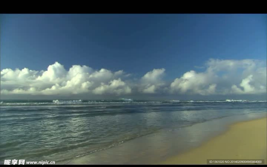 海岸风光视频素材