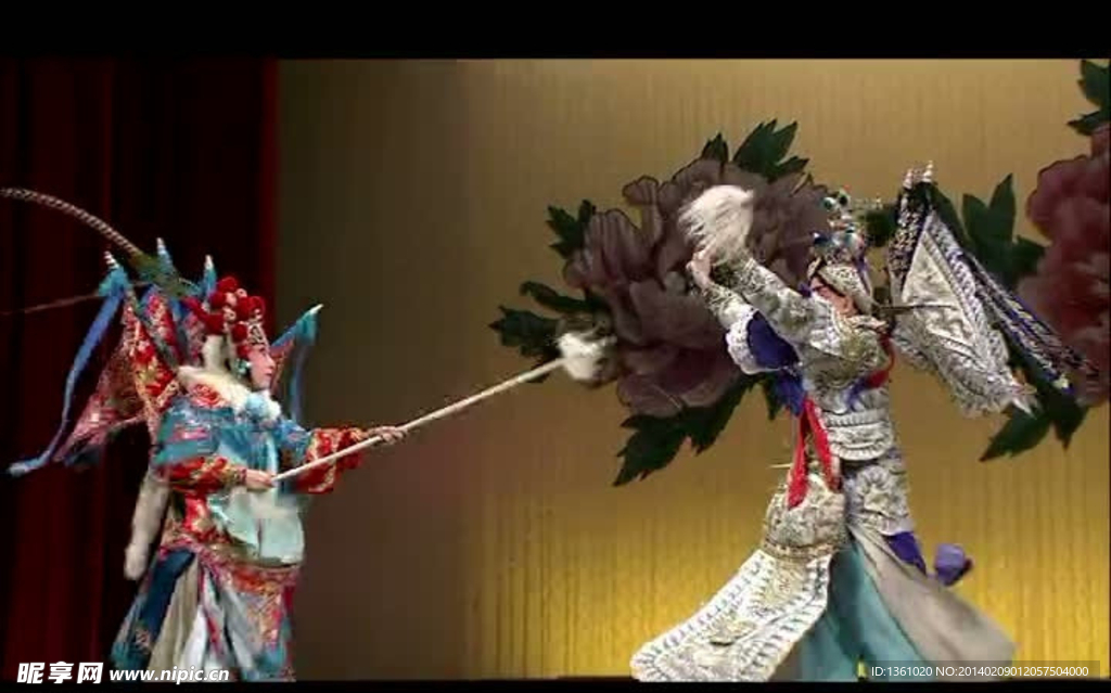 京剧视频素材