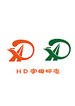 H D 字母标志