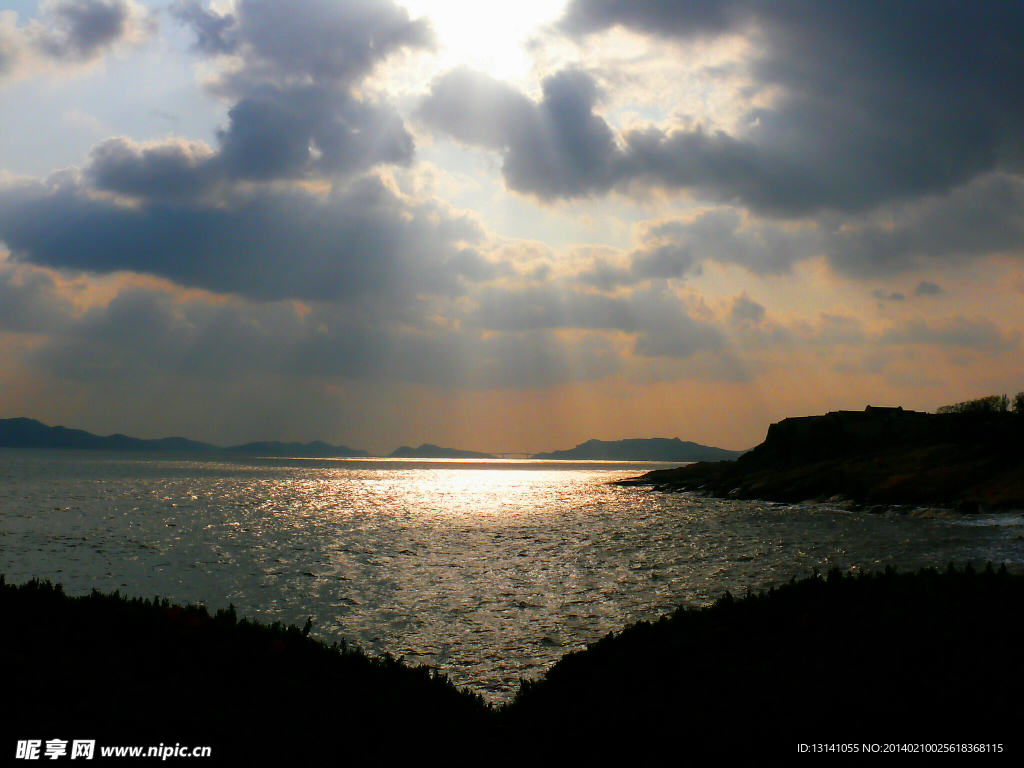 普陀风光 海滩