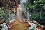山地温泉池