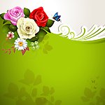手绘花卉