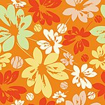 卡通花朵花纹底纹
