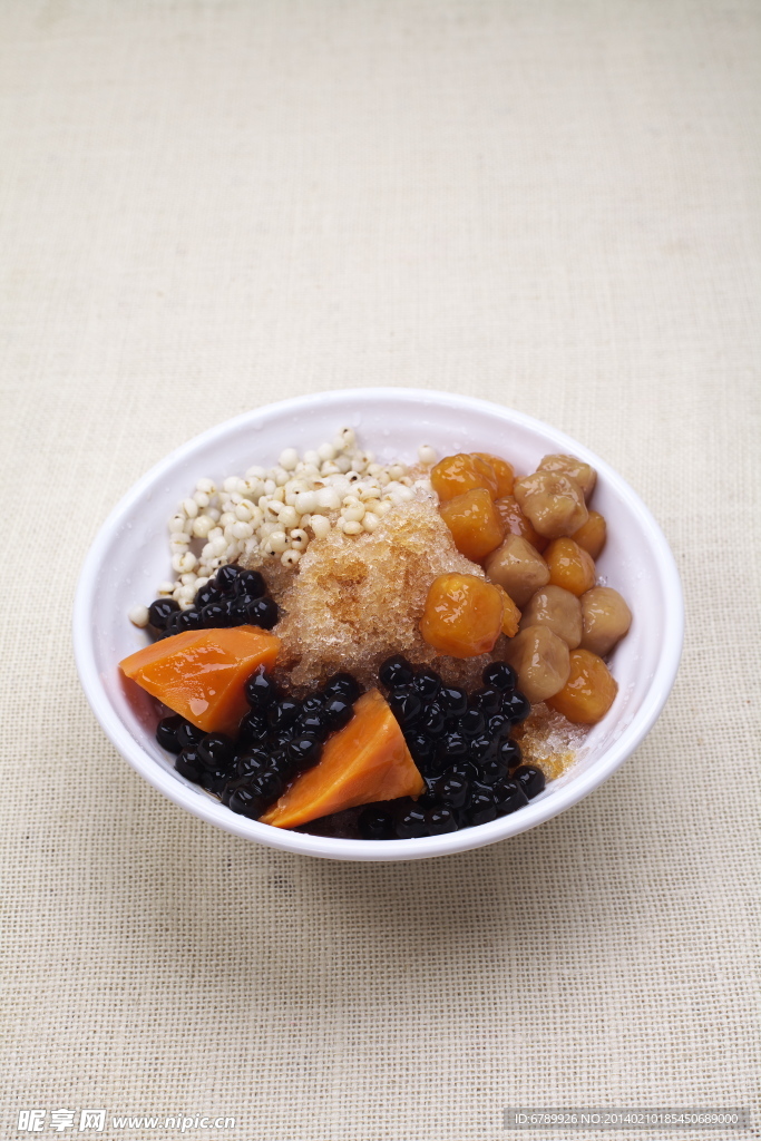红薯薏米黑蜜冰