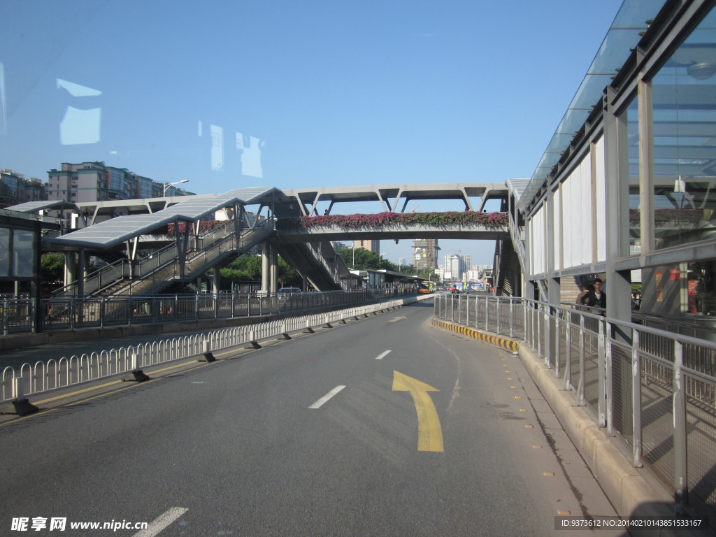 广州中山大道BRT站