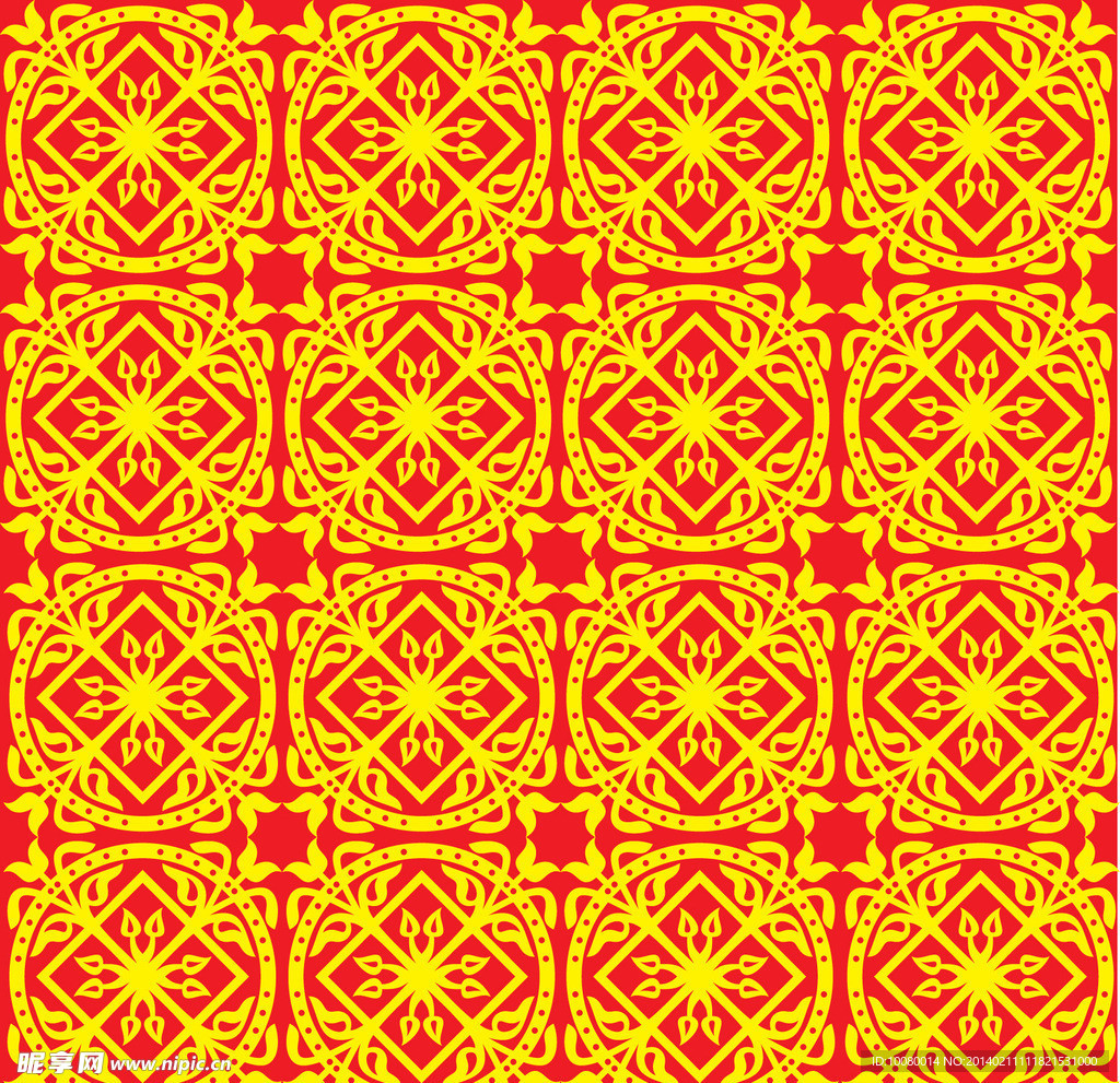 古典花纹