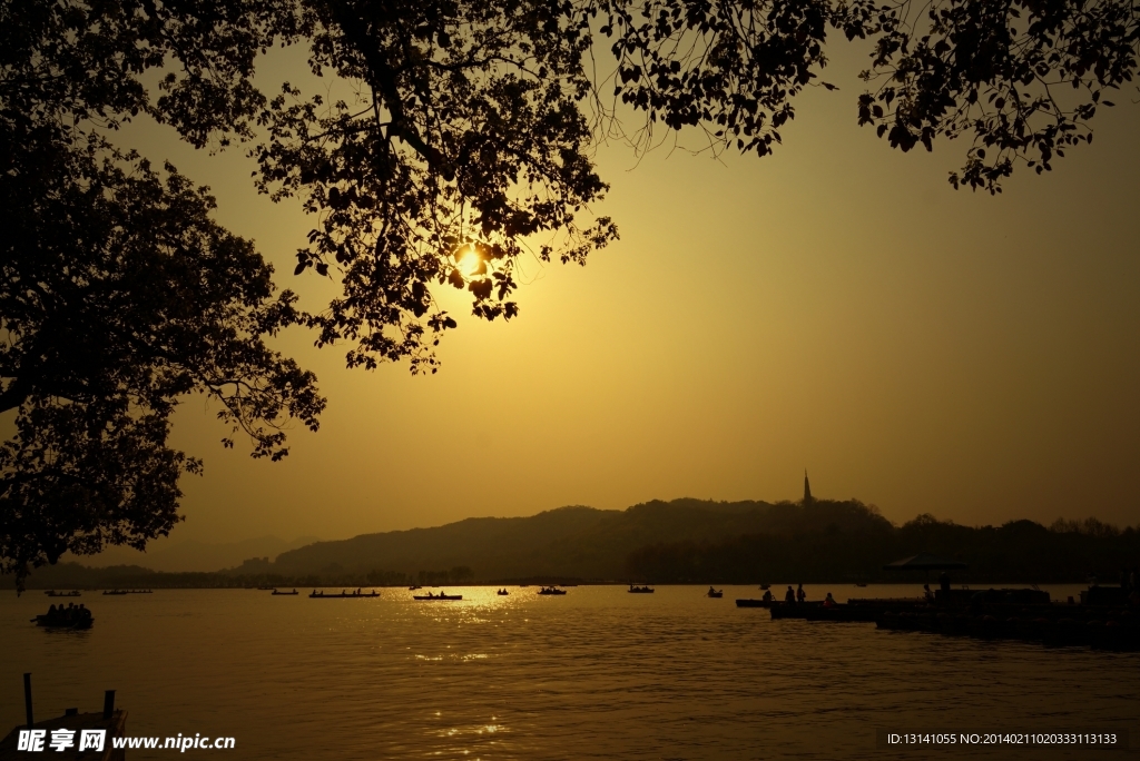 杭州 西湖 风景