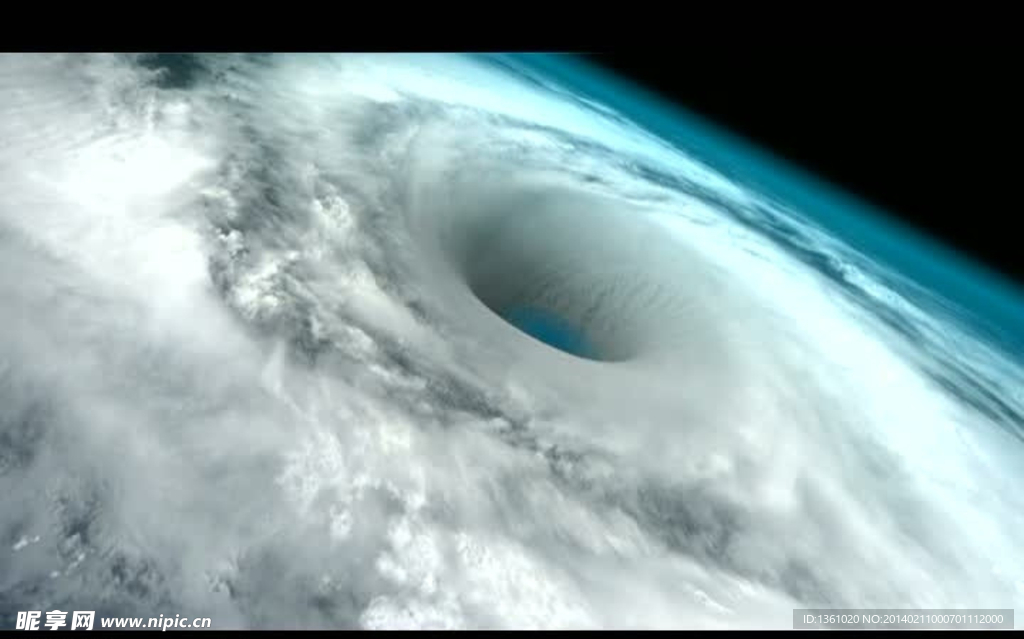 海浪海水龙卷风视频