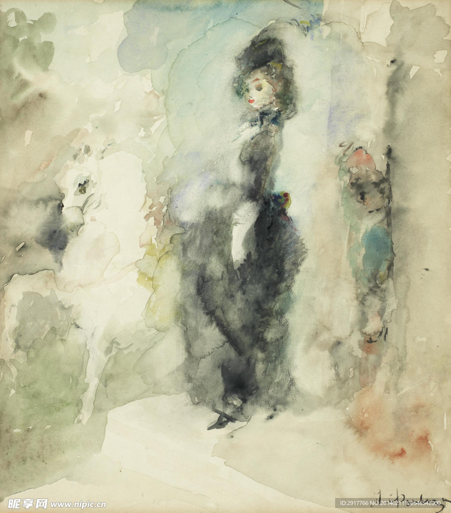 水彩画