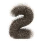 皮毛字体