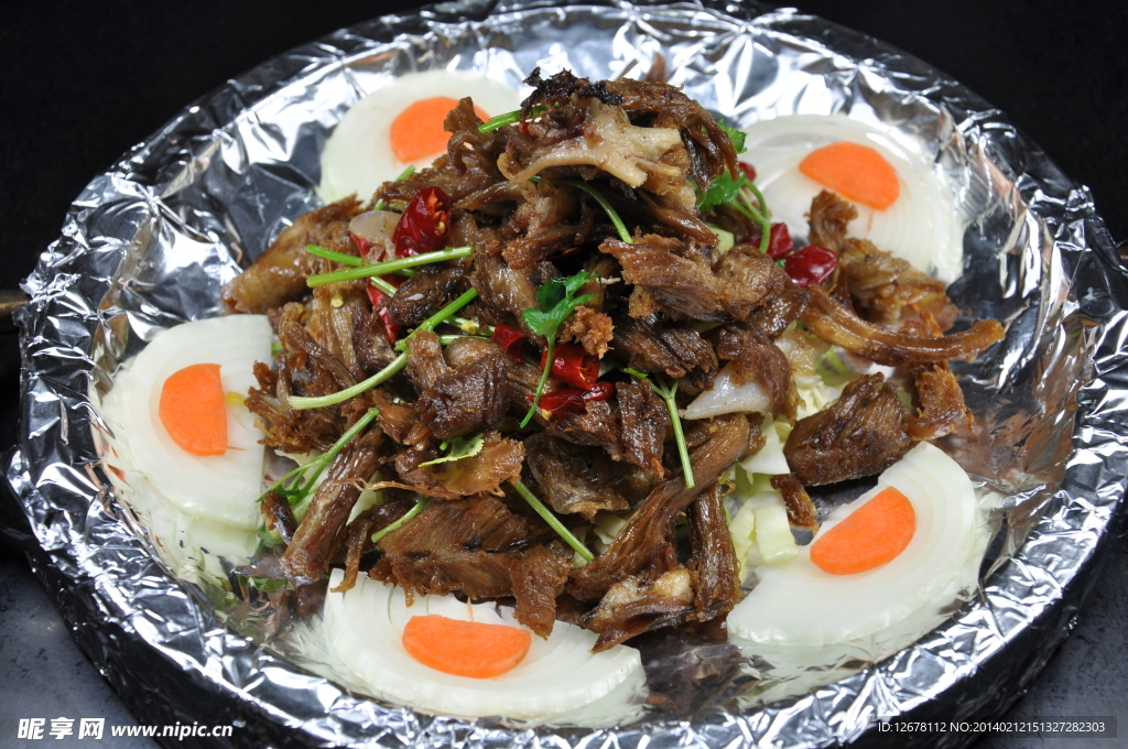 手撕羊肉