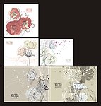 手绘花纹
