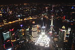 上海环球中心上俯视