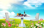 蓝天梦幻