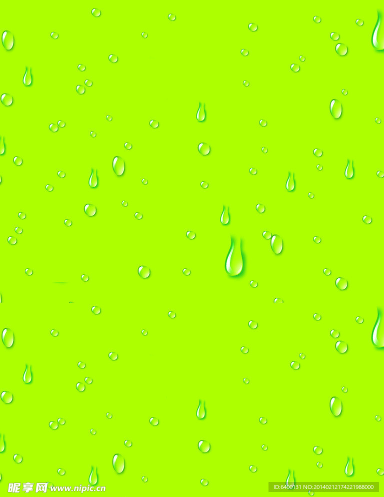 水珠背景