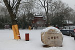 嵩阳书院冬景