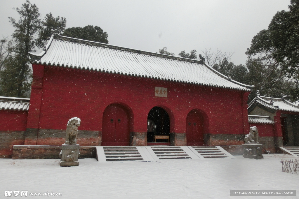 会善寺冬景