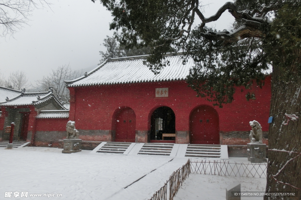 会善寺雪景