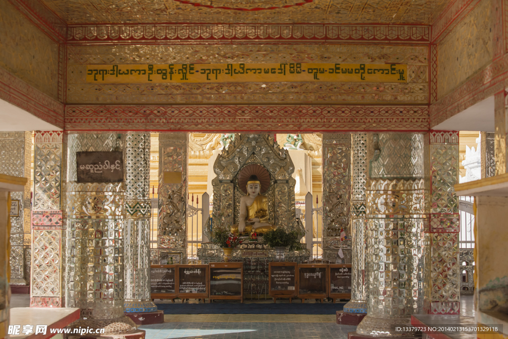 曼德勒的寺院