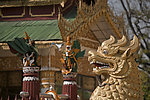 寺院中的神像
