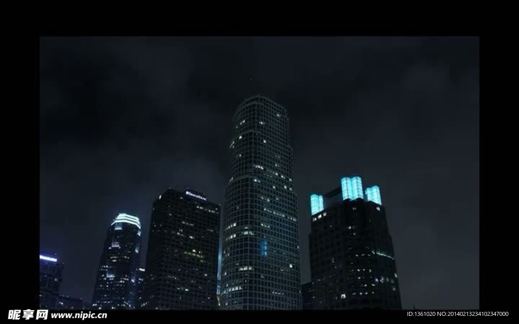 延时摄影城市风景视频