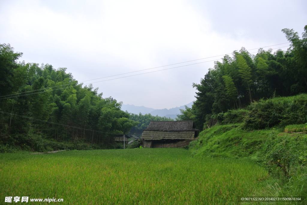 山村景色