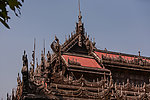 曼德勒乌木寺院