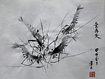 虾国画